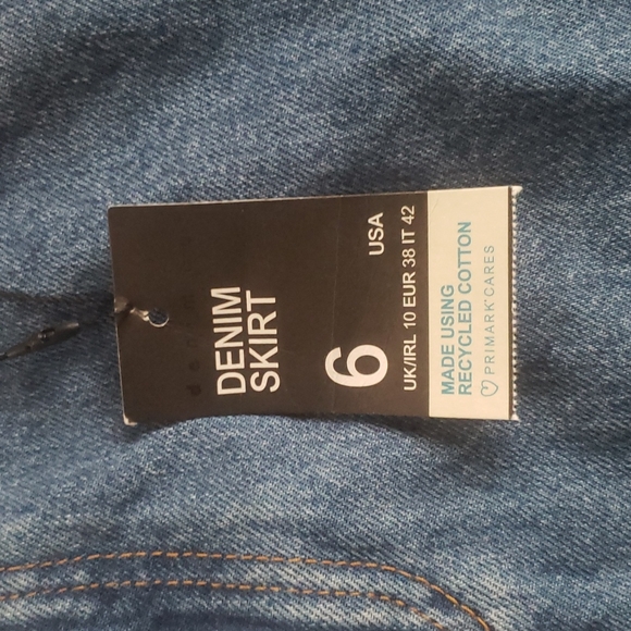 Denim skirt 100% cotton - Picture 2 of 4